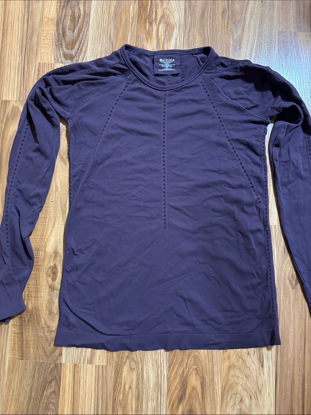 Athleta Foothill Seamless Long Sleeve Small